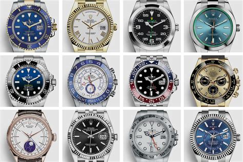 rolex datejust models list